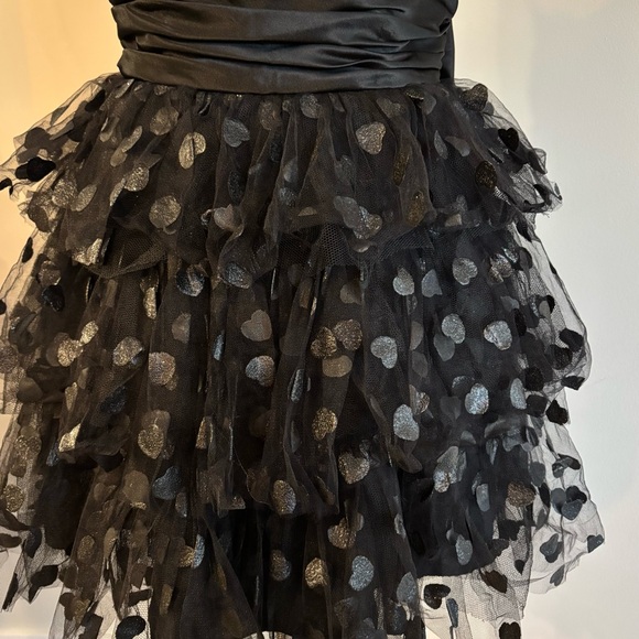 Betsey Johnson Black Evening Strapless Dress - Picture 4 of 13